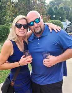 Engraphix Operations Manager with his wife