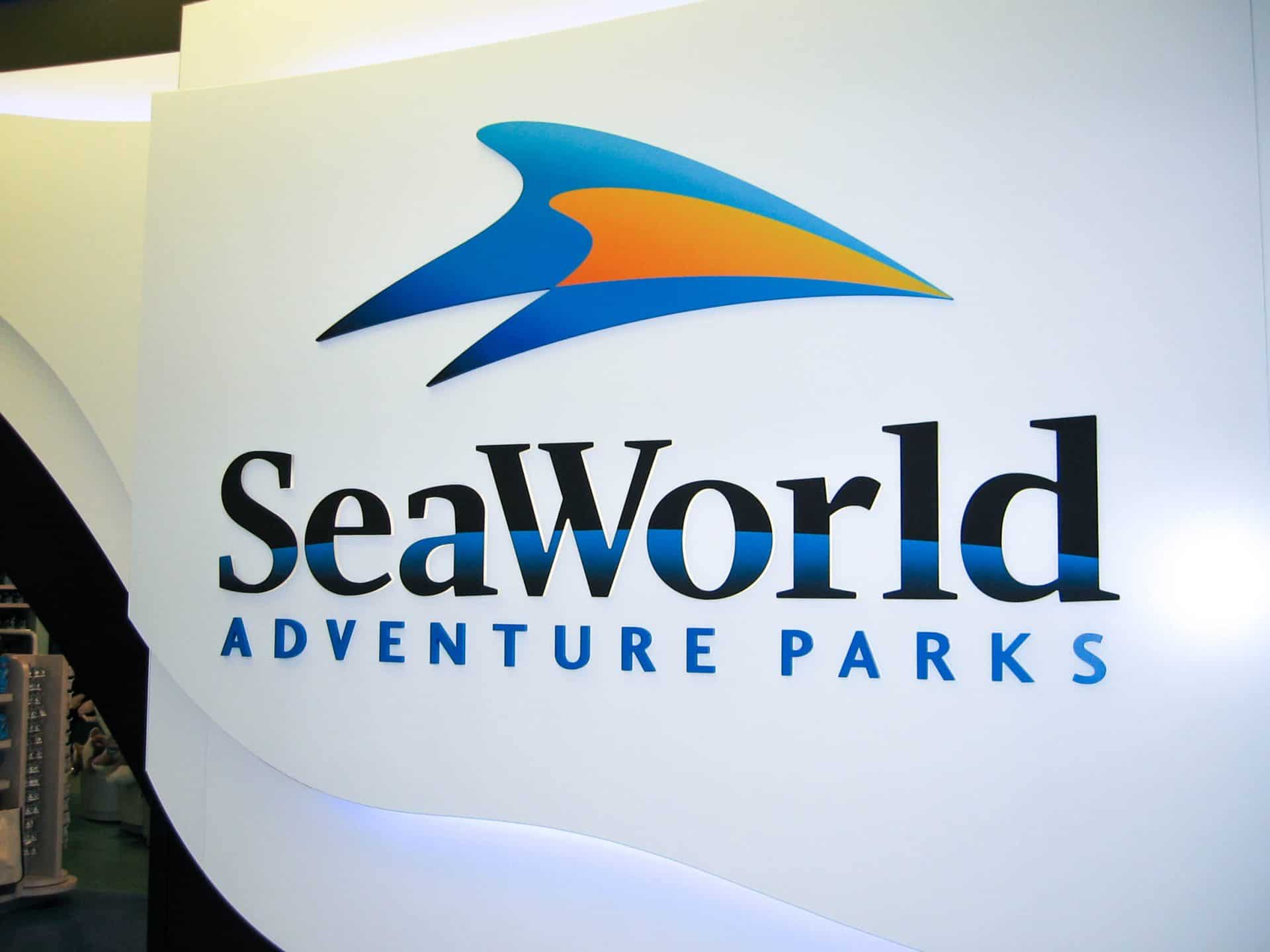 SeaWorld Adventure Park Custom made Logo Sign