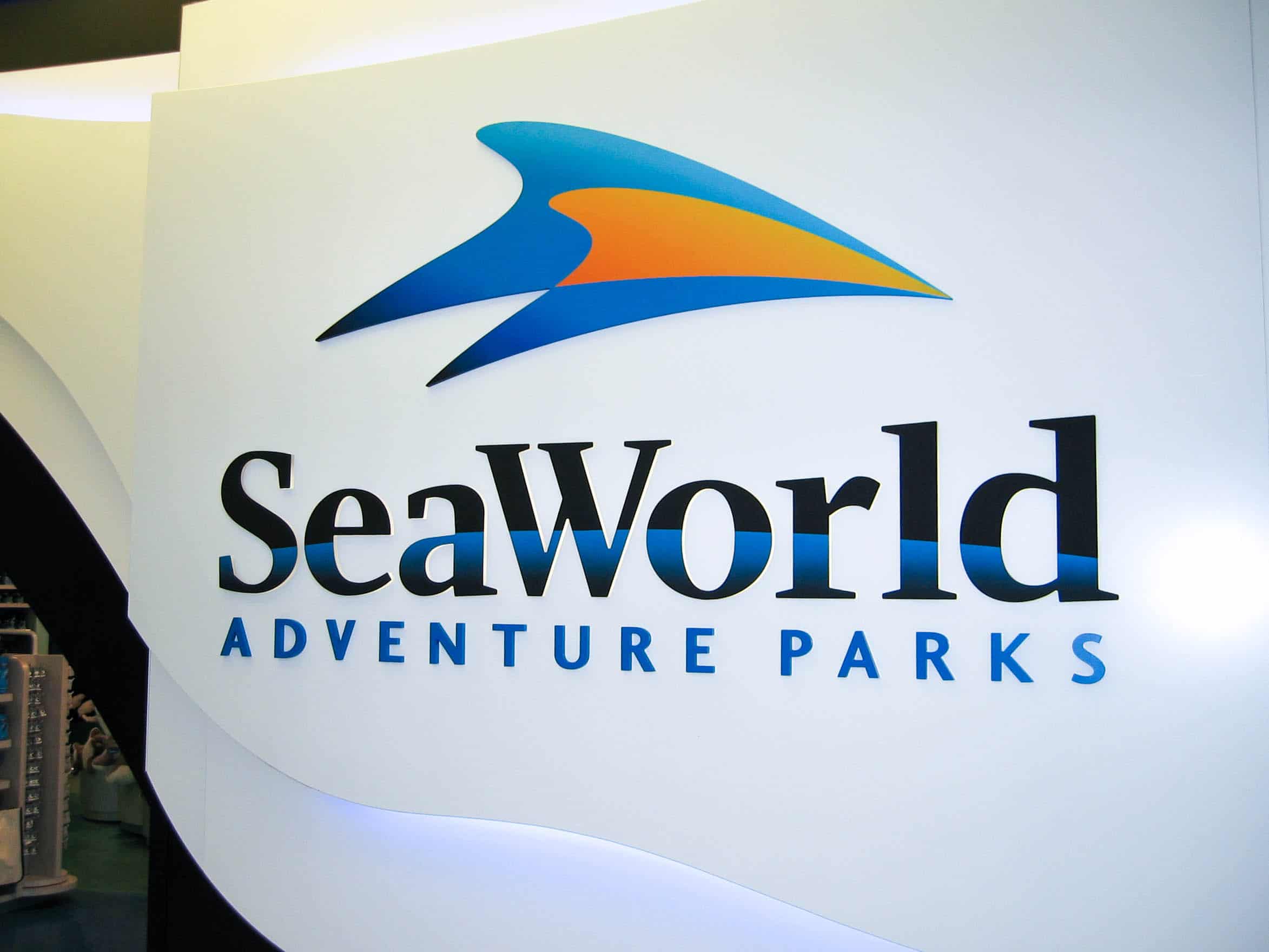 SeaWorld Adventure Park Custom made Logo Sign